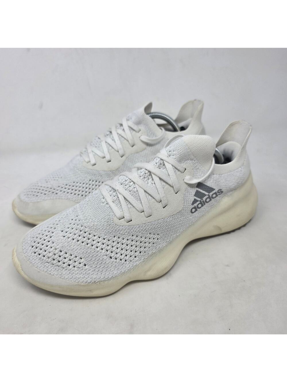Adidas Futurenatural Mens 7 White Knit Running Shoes